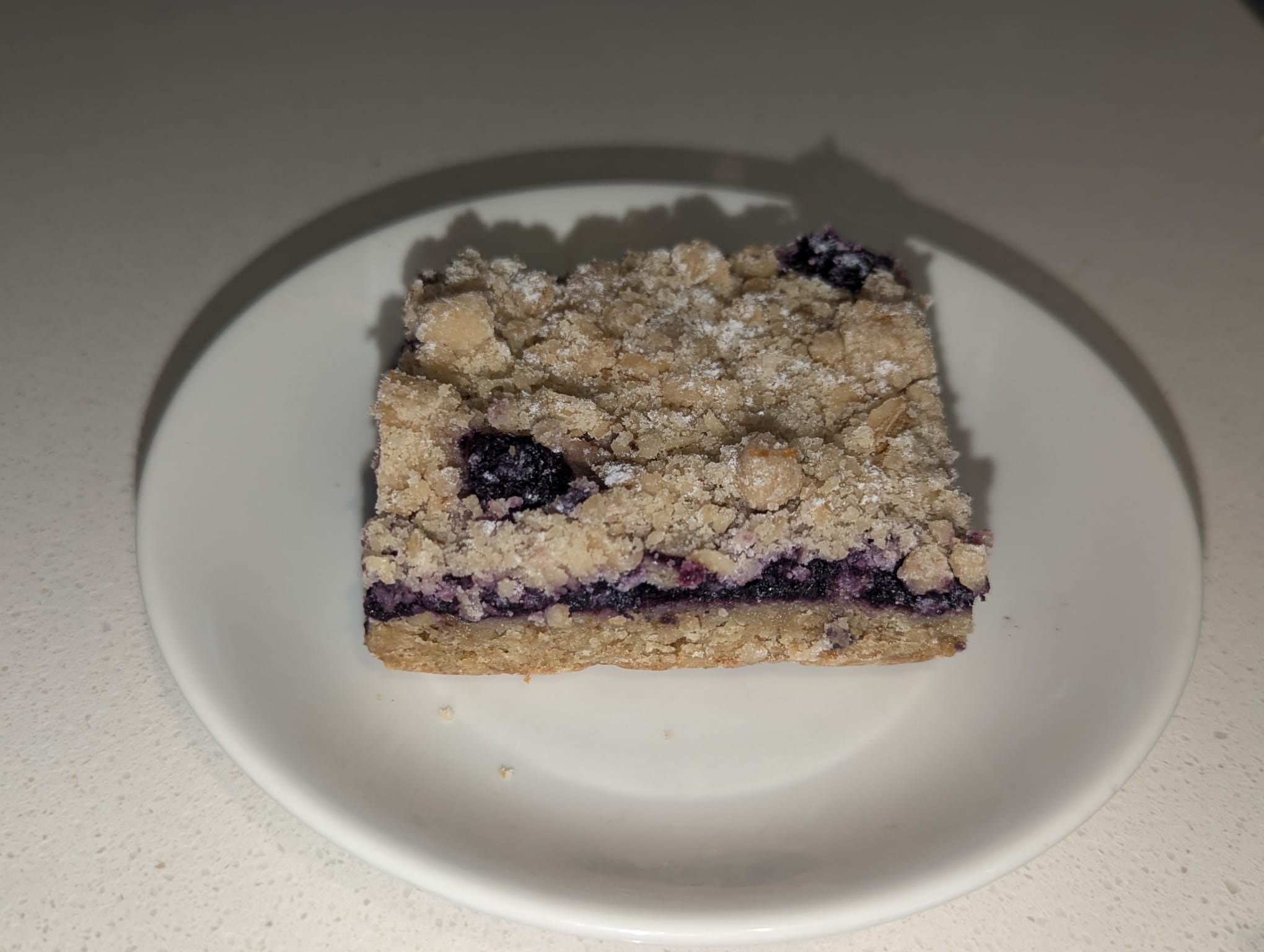 Blueberry Bar from take five cafe