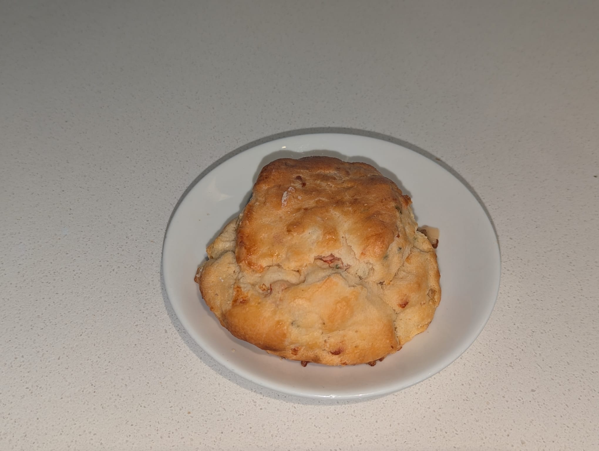 savory cheese scone from take five cafe