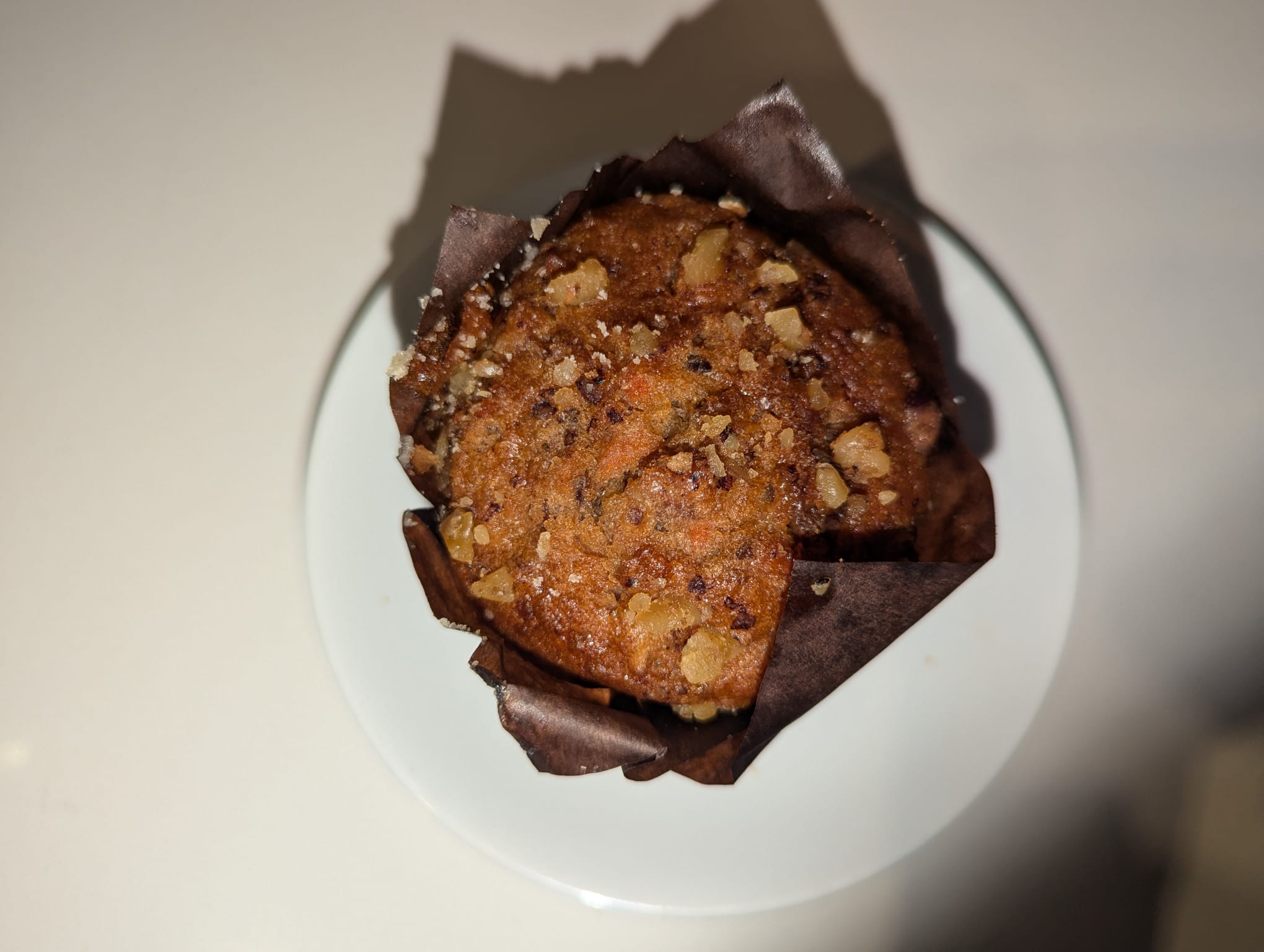 gluten friendly fruit & nuts muffin from take five cafee