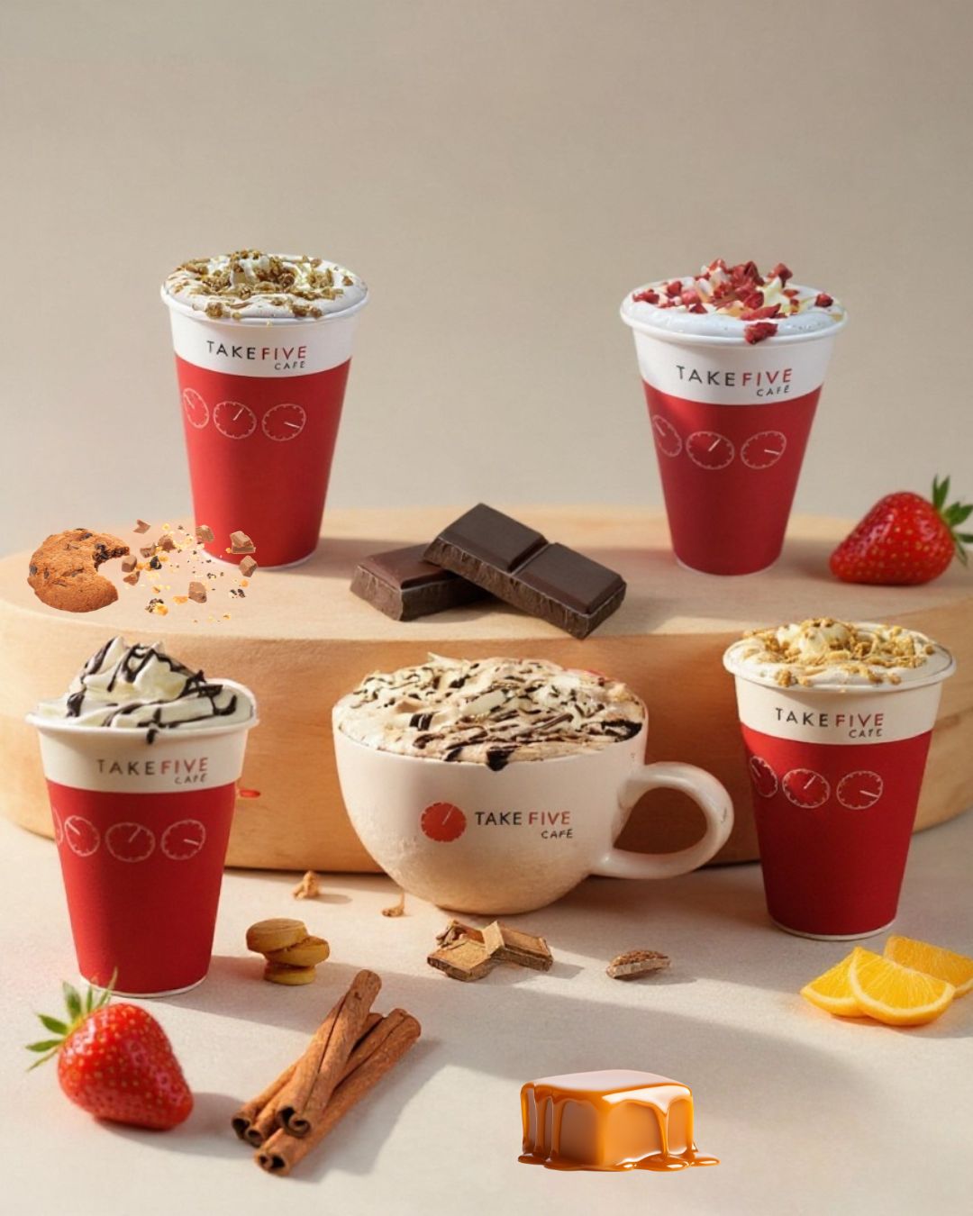 handcrafted hot chocolate from take five cafe vancouver