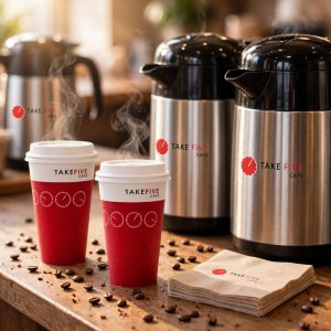 coffee catering service from take five cafe